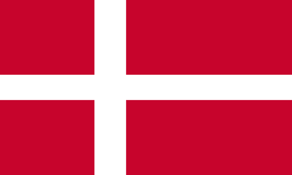 Flagge von Denmark