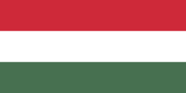 Flagge von Hungary