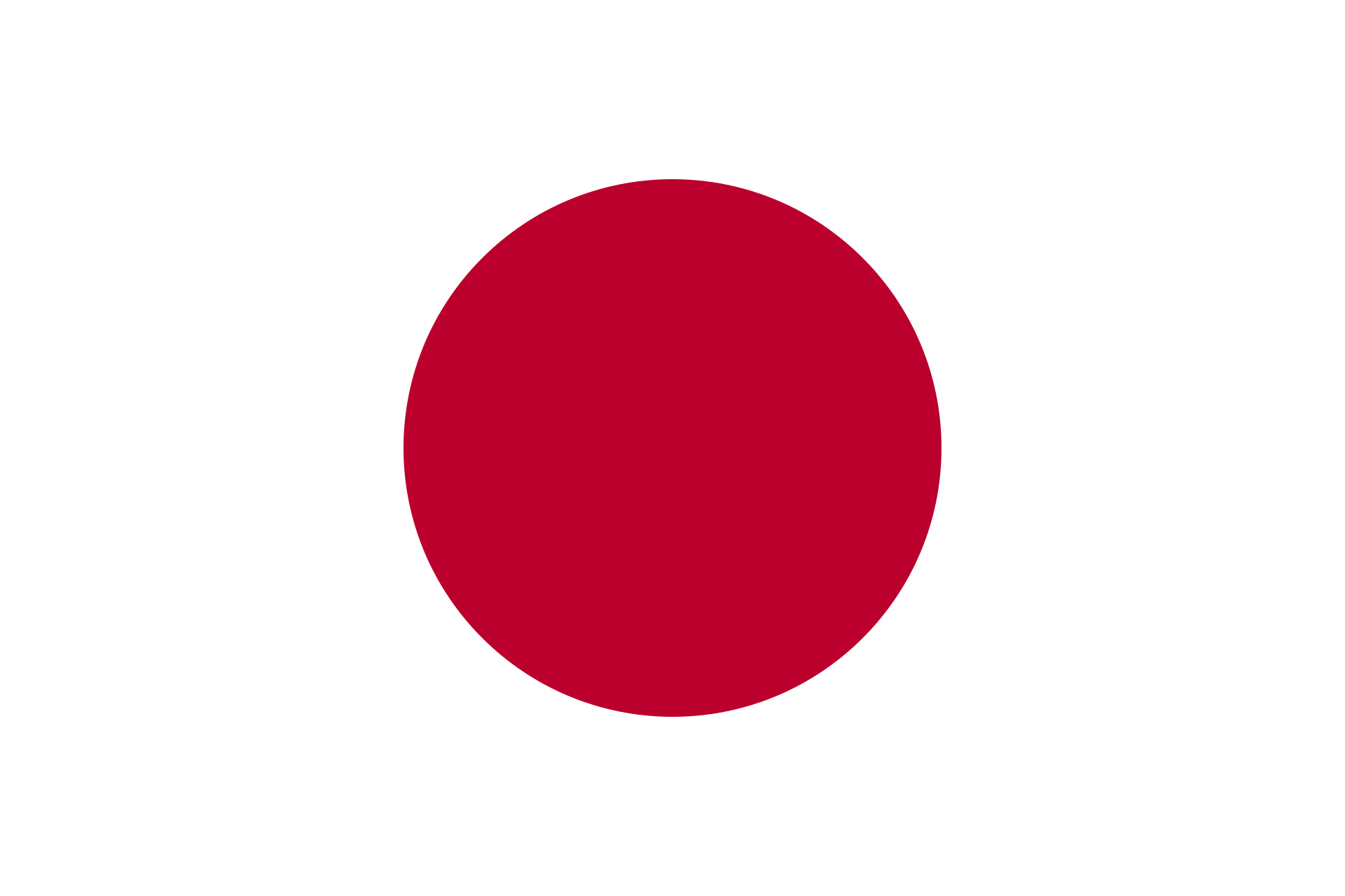 Flagge von Japan