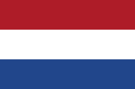 Flagge von Netherlands