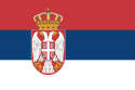 Flagge von Serbia