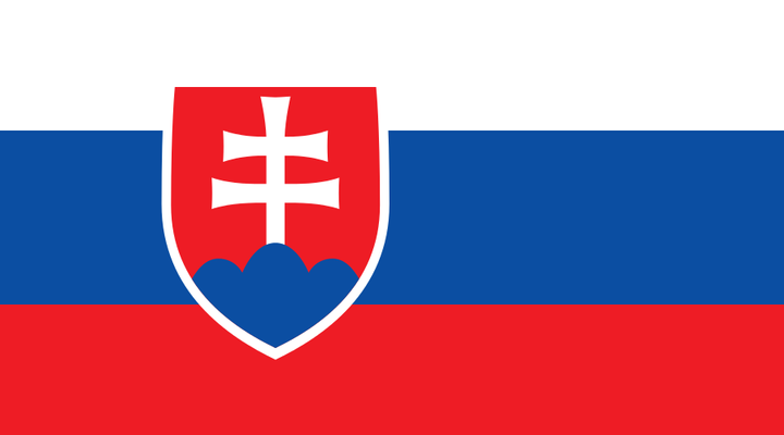Flagge von Slovakia